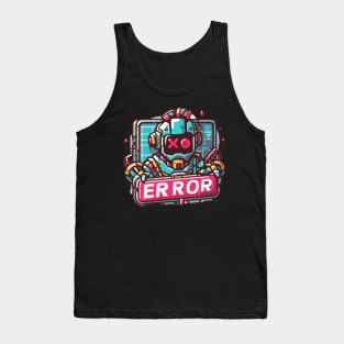 Retro Gaming Error Tank Top